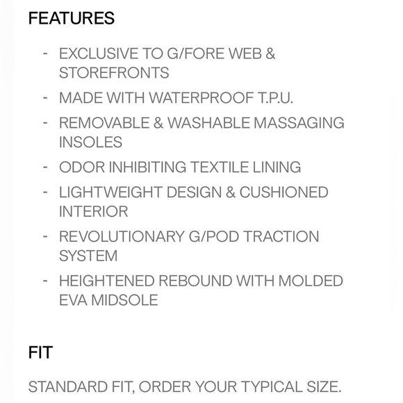 G/Fore Men’s Gallivan2r Split Toe Golf Shoe GMF000108-Various Sizes NIB - Picture 9 of 11